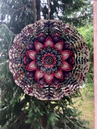 🌬️ Větrný spinner – krásná dekorace, která se točí s větrem! 🎐 Hledáte stylový doplněk na zahradu, balkon nebo terasu? Náš...